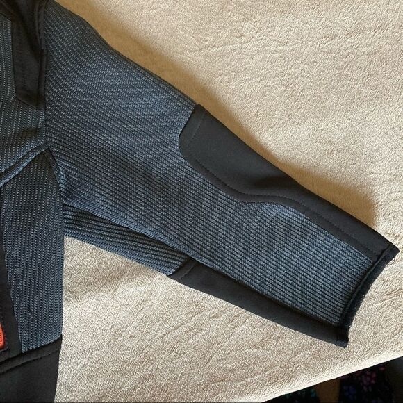 Weatherproof Boys Scuba Jacket Gray Lightweight Full Zip Pockets Hooded size 5/6 - Picture 12 of 13